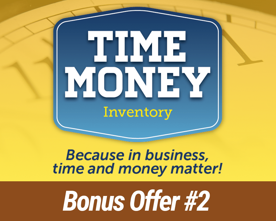 Bonus Offer #2: The Time Money Inventory